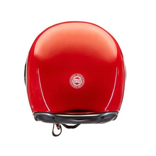Royal Enfield Spirit Gloss Red Open Face Helmet1