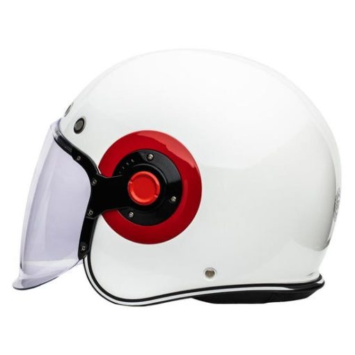 Royal Enfield Spirit Gloss White Open Face Helmet1