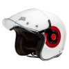 Royal Enfield Spirit Gloss White Open Face Helmet3