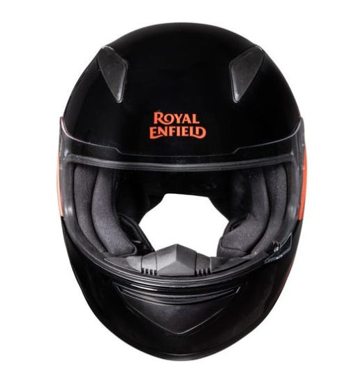 Royal Enfield Street Prime Bolt Black Red Full Face Helmet 1