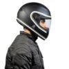 Royal Enfield Street Prime Border Matt Black Full Face Helmet3