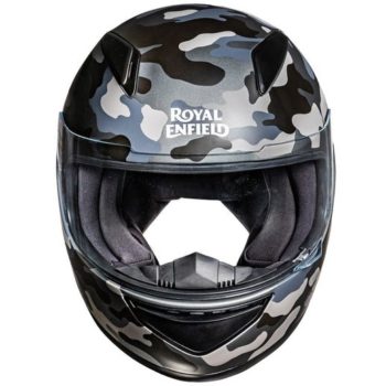 Royal Enfield Street Prime Crackling Charcoal Full Face Helmet