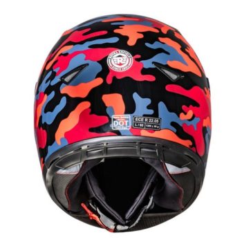 Royal Enfield Street Prime Crackling Red Full Face Helmet1