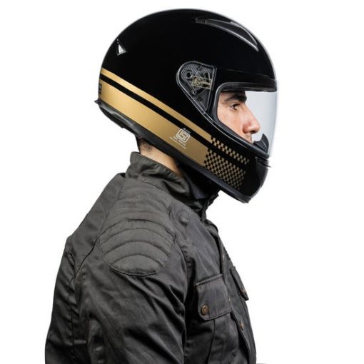 Royal Enfield Street Prime Divider Black Full Face Helmet2