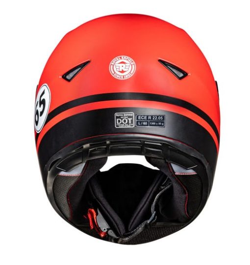 Royal Enfield Street Prime Divider Red Full Face Helmet1