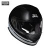 Royal Enfield Street Prime Grey Stripes Matt Black Full Face Helmet