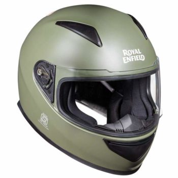 Royal Enfield Street Prime LPR Battle Green Full Face Helmet