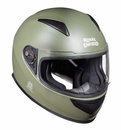 Royal Enfield Street Prime LPR Battle Green Full Face Helmet