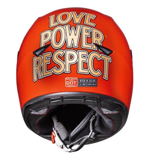 Royal Enfield Street Prime LPR GT Red Full Face Helmet2