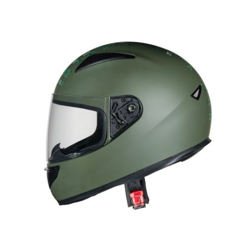 Royal Enfield Street Prime MLG Camo Battle Green Full Face Helmet3