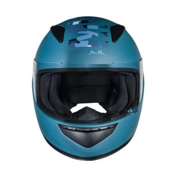 Royal Enfield Street Prime MLG Camo Matt Lagoon Full Face Helmet