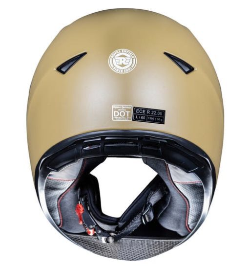 Royal Enfield Street Prime Mono Matt Desert Storm Full Face Helmet1