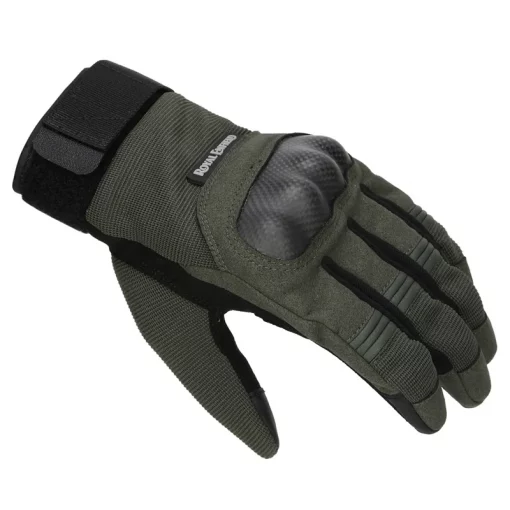 Royal Enfield Strident Black OliveRiding Gloves1