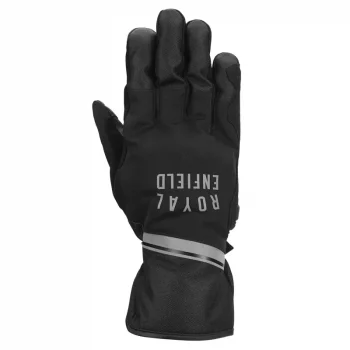 Royal Enfield Striker Black Riding Gloves1