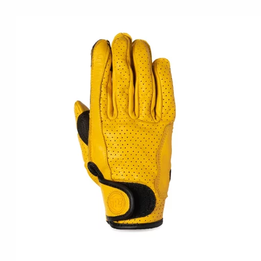 Royal Enfield Summer Yellow Womens Riding Gloves2