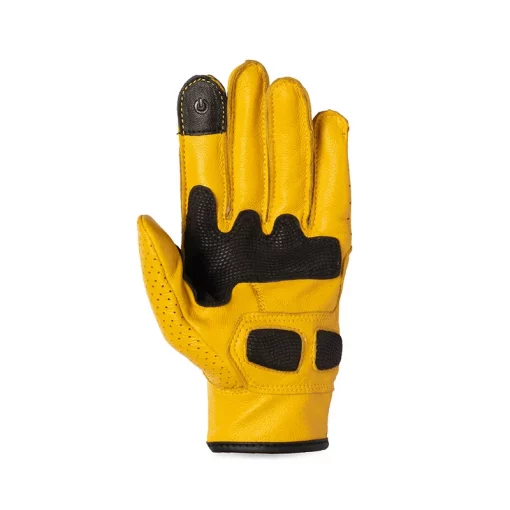 Royal Enfield Summer Yellow Womens Riding Gloves3