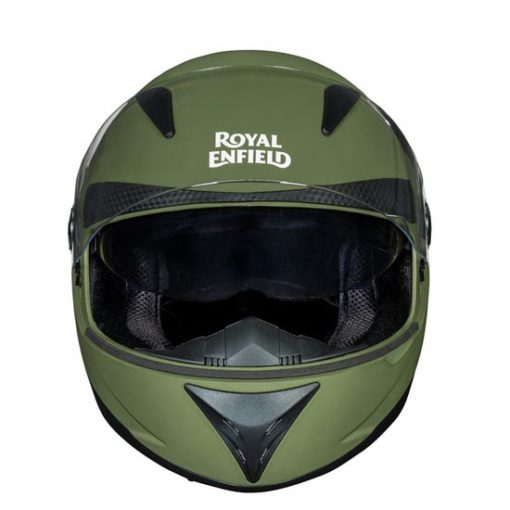Royal Enfield Sundown Battle Green Full Face Helmet2