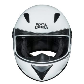 Royal Enfield Sundown Gloss White Full Face Helmet1