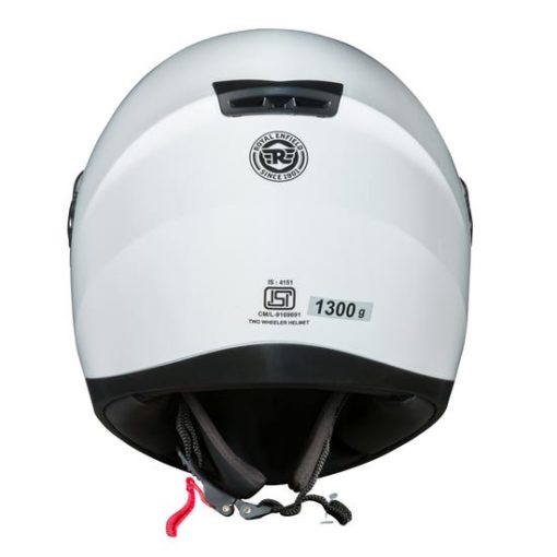 Royal Enfield Sundown Gloss White Full Face Helmet2