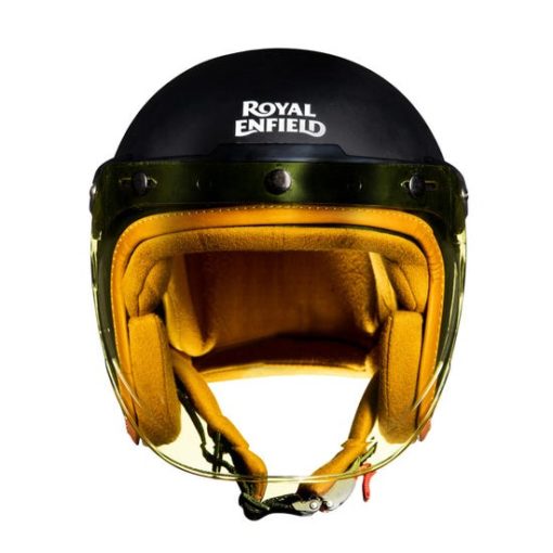 Royal Enfield Urban Rider Matt Black Open Face Helmet1