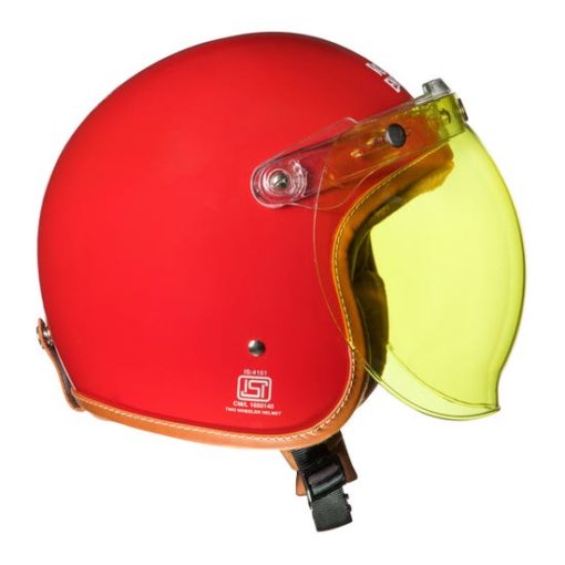 Royal Enfield Urban Rider Red Open Face Helmet3