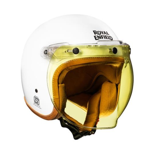 Royal Enfield Urban Rider White Open Face Helmet