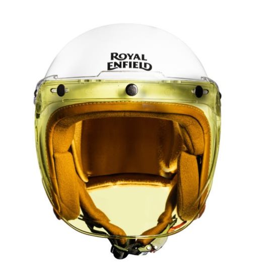 Royal Enfield Urban Rider White Open Face Helmet1
