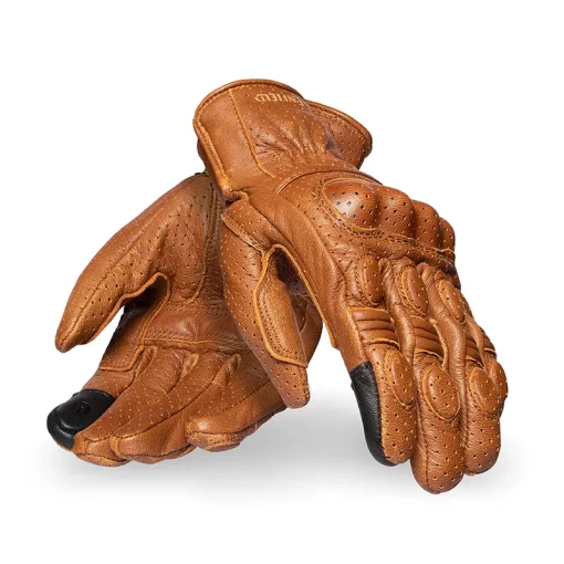 Royal Enfield Vintage Tan Womens Riding Gloves4