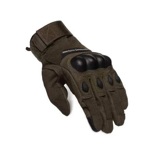 Royal Enfield Womens Military Olive Riding Gloves