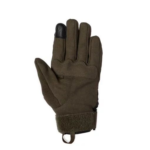 Royal Enfield Womens Military Olive Riding Gloves5