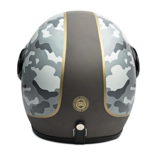Royal Enfileld Camo Flange Camo Grey Full Face Helmet1