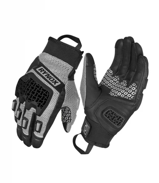 Rynox Gravel Dual Sport Granite Grey Riding Gloves