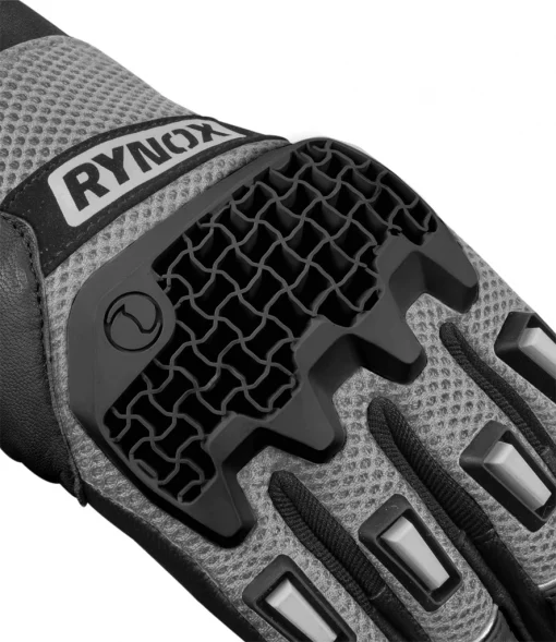 Rynox Gravel Dual Sport Granite Grey Riding Gloves1