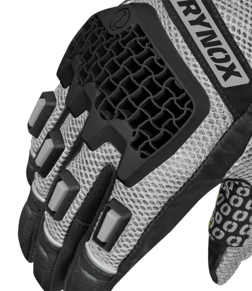 Rynox Gravel Dual Sport Granite Grey Riding Gloves3