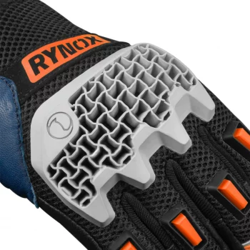 Rynox Gravel Dual Sport Orange Riding Gloves1