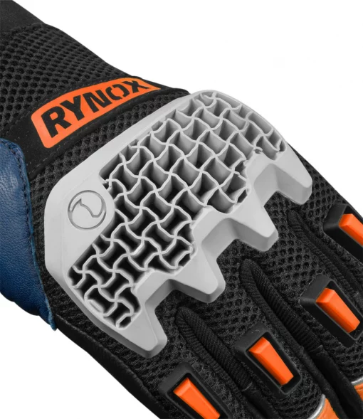 Rynox Gravel Dual Sport Orange Riding Gloves1