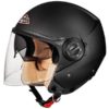 SMK Cooper Matt Black Full Face Helmet