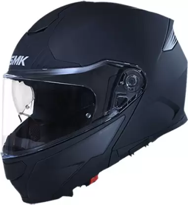 SMK Gullwing Matt Black Modular Helmet