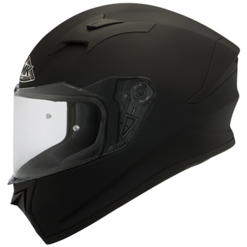 SMK Stellar Matt Black Full Face Helmet