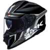 SMK Titan Slick Gloss Black Full Face Helmet