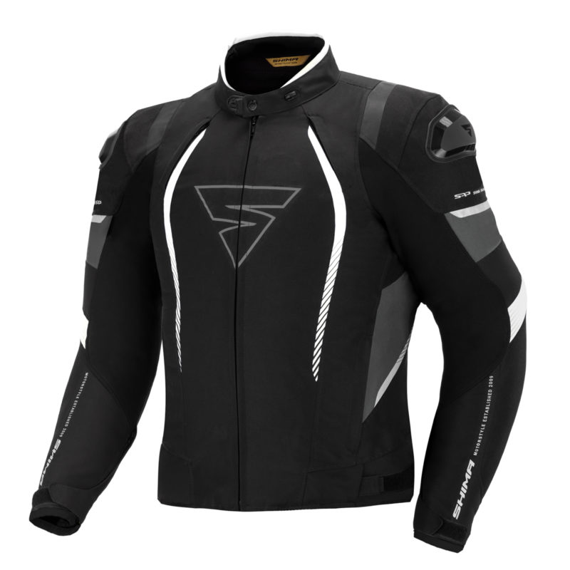Shima Solid Pro Black Riding Jacket