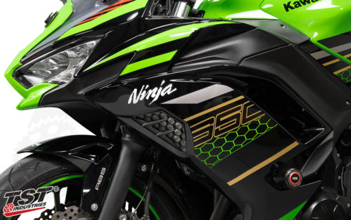 TST Nexus LED Front Flushmount Turn Signals for Kawasaki Ninja Sportbikes
