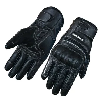 Tarmac Retro Black Riding Gloves