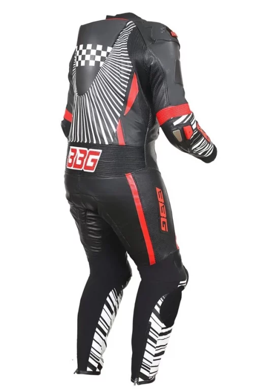 BBG Red Full Race Suit 2