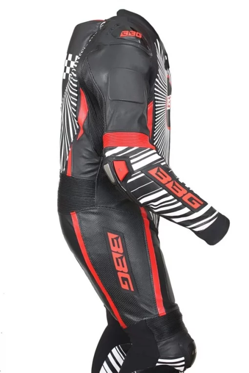 BBG Red Full Race Suit 3