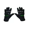 Mototech Urbane Short Carbon Green Riding Gloves 5