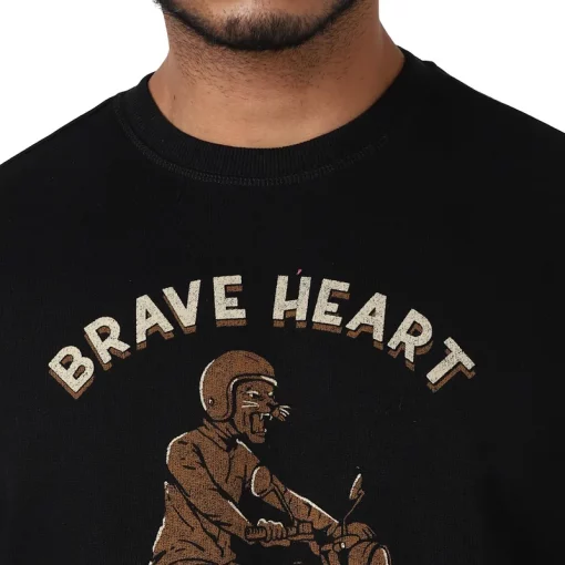Royal Enfield Braveheart Sweatshirt blacl 1