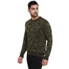 Royal Enfield Camo Sweater olive