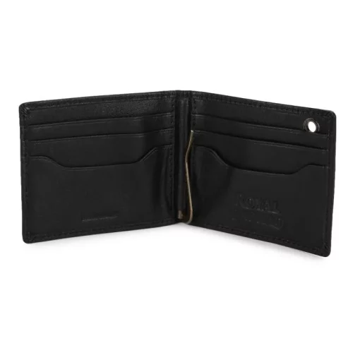 Royal Enfield Clip Black Wallet 3