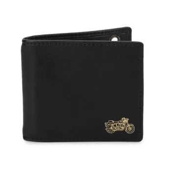 Royal Enfield Clip Black Wallet